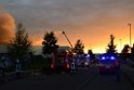 Grossbrand Halle Troisdorf Kriegsdorf Junkersring P299